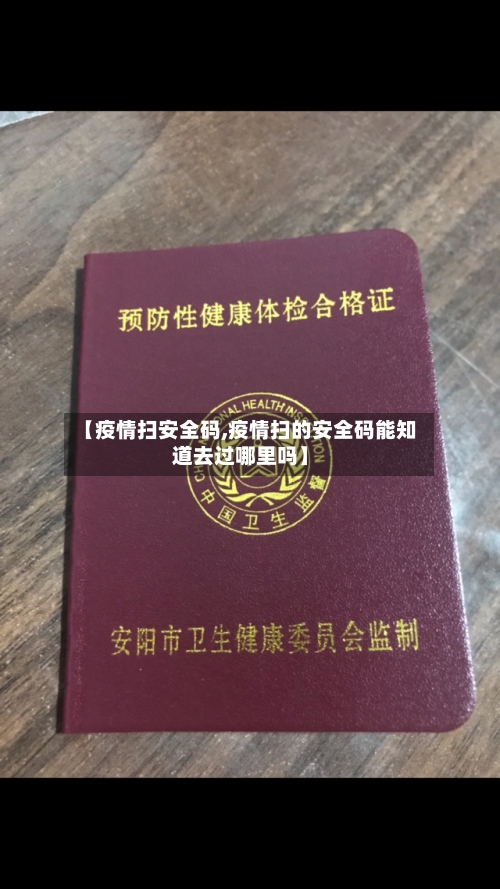 【疫情扫安全码,疫情扫的安全码能知道去过哪里吗】-第2张图片