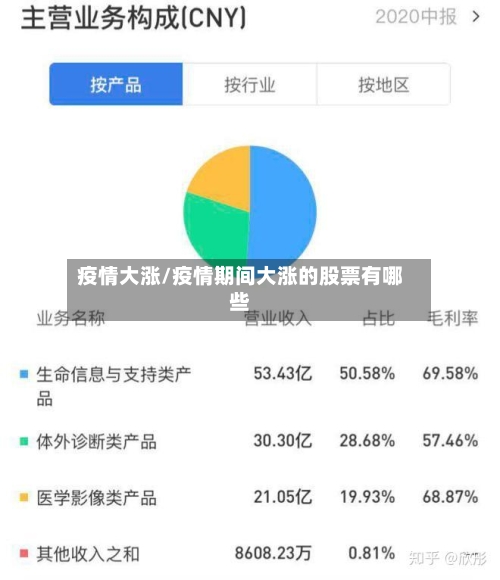 疫情大涨/疫情期间大涨的股票有哪些