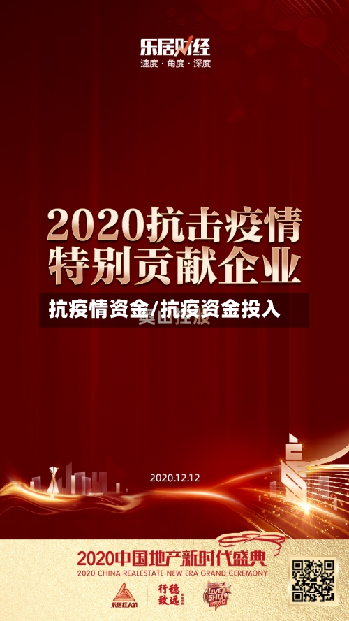 抗疫情资金/抗疫资金投入