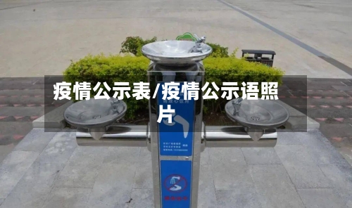 疫情公示表/疫情公示语照片-第2张图片