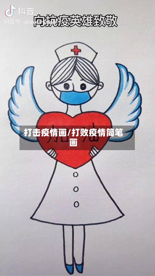 打击疫情画/打败疫情简笔画