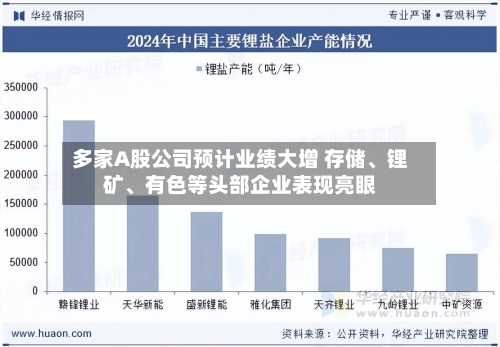 多家A股公司预计业绩大增 存储	、锂矿、有色等头部企业表现亮眼-第2张图片