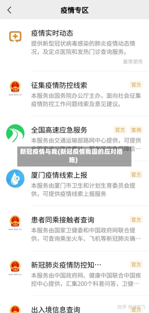新冠疫情与我(新冠疫情我国的应对措施)-第2张图片