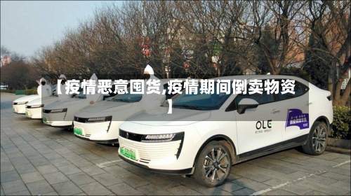 【疫情恶意囤货,疫情期间倒卖物资】-第2张图片