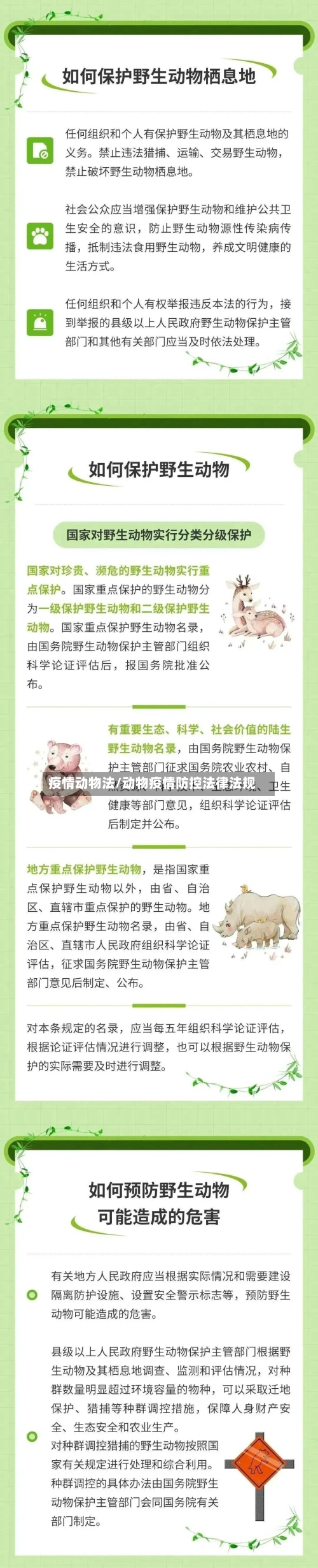 疫情动物法/动物疫情防控法律法规
