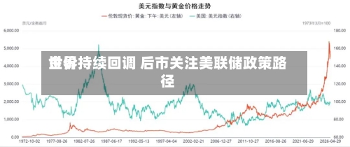 世界
金价持续回调 后市关注美联储政策路径-第2张图片
