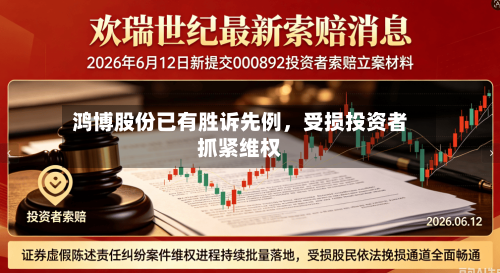 鸿博股份已有胜诉先例，受损投资者抓紧维权-第2张图片