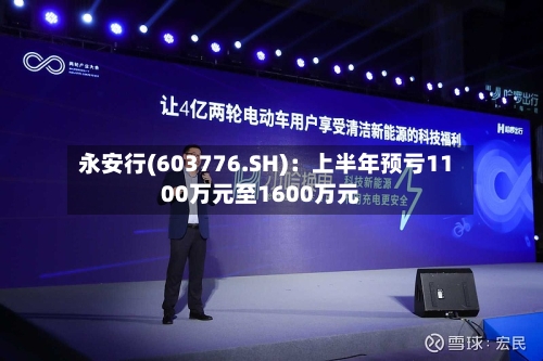 永安行(603776.SH)：上半年预亏1100万元至1600万元-第2张图片