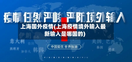 上海国外疫情(上海疫情境外输入最新输入是哪国的)