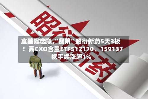 实验猴告急，费用直逼20万！“猴茅”昭衍新药5天3板！高CXO含量ETF512170、159137携手续涨超1%-第2张图片