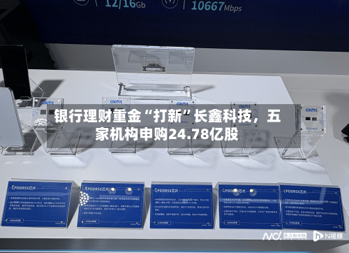 银行理财重金“打新”长鑫科技	，五家机构申购24.78亿股-第2张图片