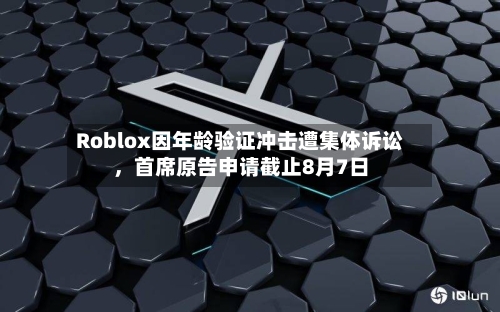 Roblox因年龄验证冲击遭集体诉讼，首席原告申请截止8月7日
