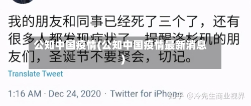 公知中国疫情(公知中国疫情最新消息)-第2张图片