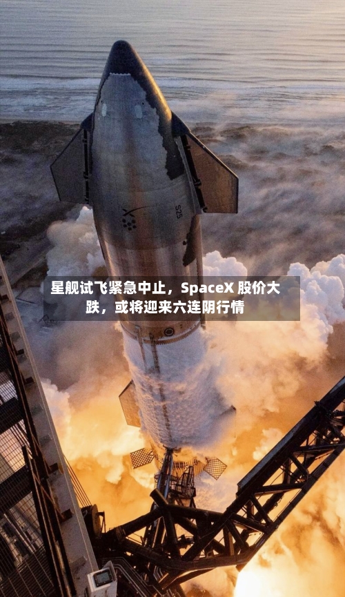 星舰试飞紧急中止	，SpaceX 股价大跌，或将迎来六连阴行情-第2张图片