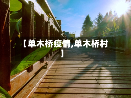 【单木桥疫情,单木桥村】-第3张图片