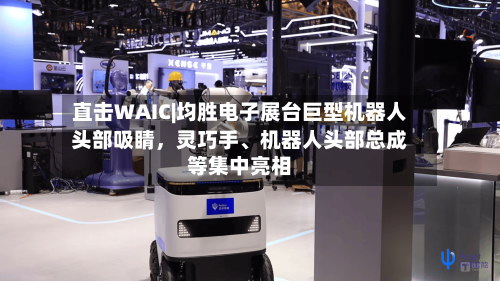 直击WAIC|均胜电子展台巨型机器人头部吸睛，灵巧手、机器人头部总成等集中亮相-第2张图片