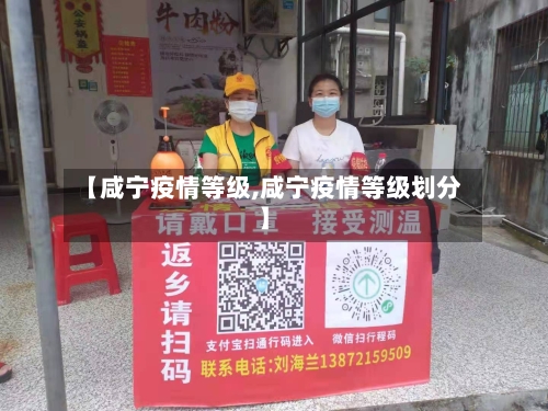 【咸宁疫情等级,咸宁疫情等级划分】