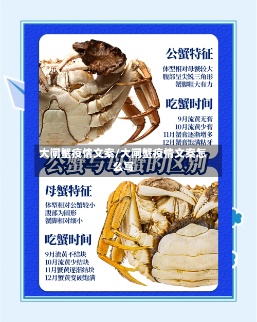 大闸蟹疫情文案/大闸蟹疫情文案怎么写