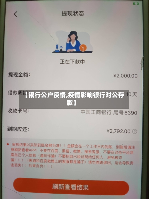 【银行公户疫情,疫情影响银行对公存款】