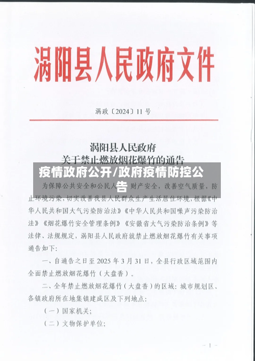 疫情政府公开/政府疫情防控公告-第2张图片