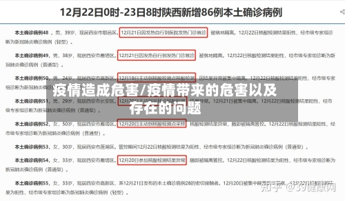 疫情造成危害/疫情带来的危害以及存在的问题-第3张图片