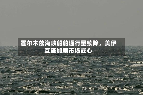 霍尔木兹海峡船舶通行量续降，美伊互垄加剧市场戒心