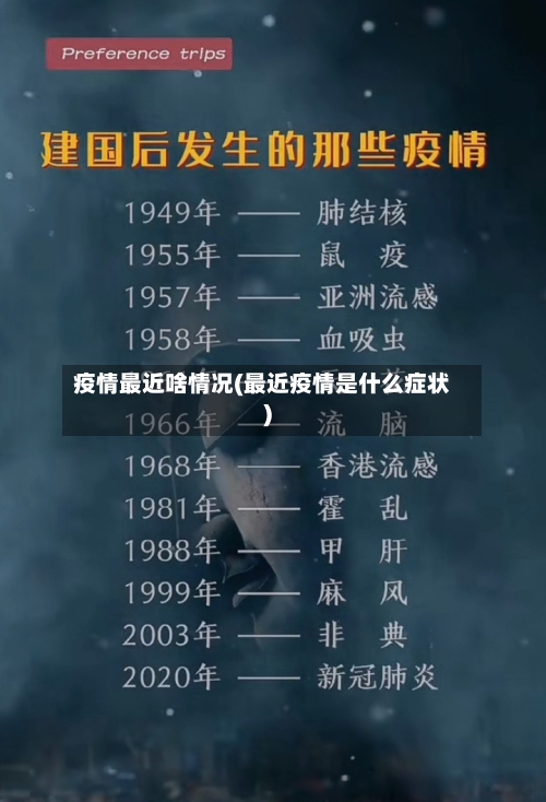 疫情最近啥情况(最近疫情是什么症状)