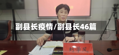 副县长疫情/副县长46篇