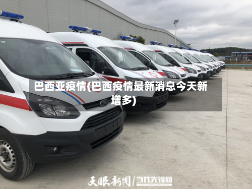 巴西亚疫情(巴西疫情最新消息今天新增多)-第3张图片