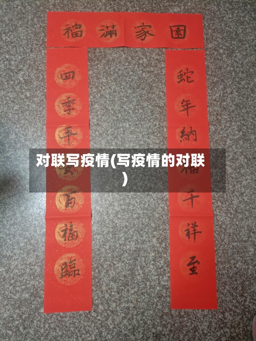 对联写疫情(写疫情的对联)-第2张图片