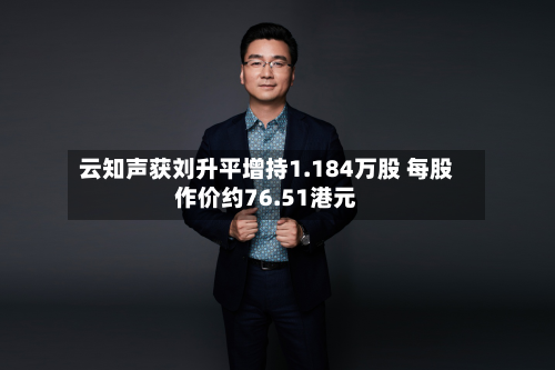 云知声获刘升平增持1.184万股 每股作价约76.51港元