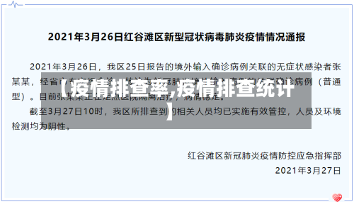【疫情排查率,疫情排查统计】-第3张图片