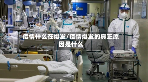 疫情什么在爆发/疫情爆发的真正原因是什么-第2张图片