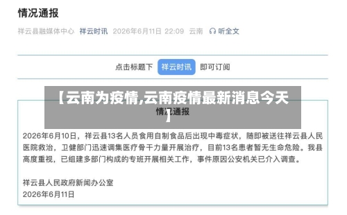【云南为疫情,云南疫情最新消息今天】-第2张图片
