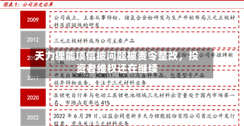 天力锂能项信披问题被责令整改，投资者维权还在继续-第3张图片