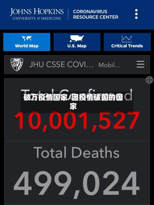 破万疫情国家/因疫情破国的国家