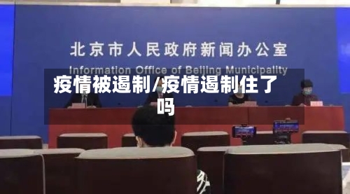疫情被遏制/疫情遏制住了吗-第2张图片