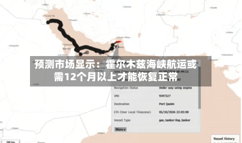 预测市场显示:霍尔木兹海峡航运或需12个月以上才能恢复正常-第2张图片
