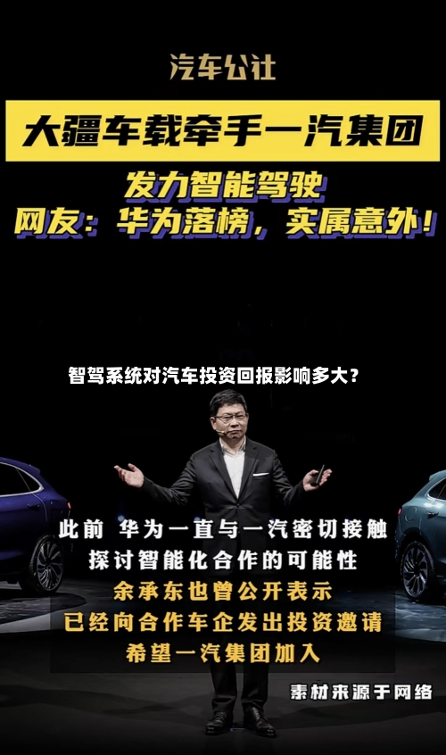 智驾系统对汽车投资回报影响多大？-第2张图片