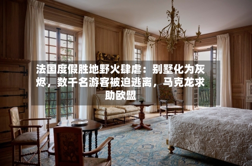 法国度假胜地野火肆虐：别墅化为灰烬	，数千名游客被迫逃离，马克龙求助欧盟-第2张图片