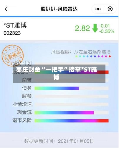 枣庄财金“一把手”接掌*ST雅博-第2张图片