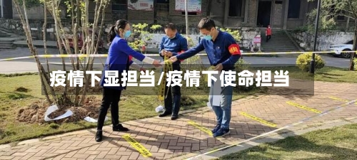 疫情下显担当/疫情下使命担当-第2张图片