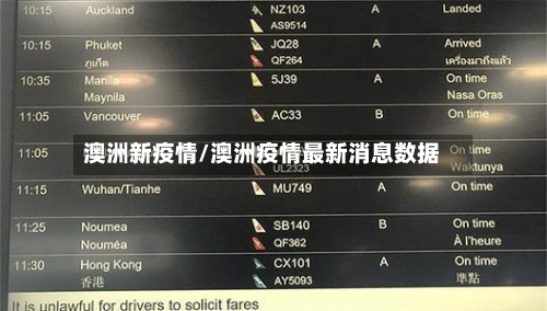 澳洲新疫情/澳洲疫情最新消息数据