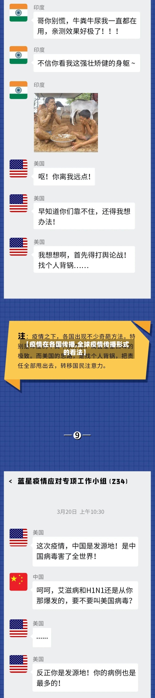 【疫情在各国传播,全球疫情传播形式的看法】
