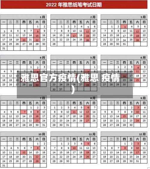 雅思官方疫情(雅思 疫情)