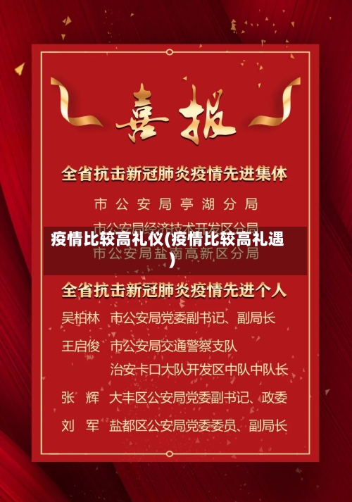疫情比较高礼仪(疫情比较高礼遇)