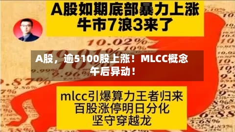 A股，逾5100股上涨！MLCC概念午后异动！-第2张图片