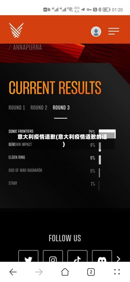 意大利疫情道歉(意大利疫情道歉的话)