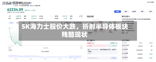 SK海力士股价大跌	，折射半导体板块残酷现状-第3张图片