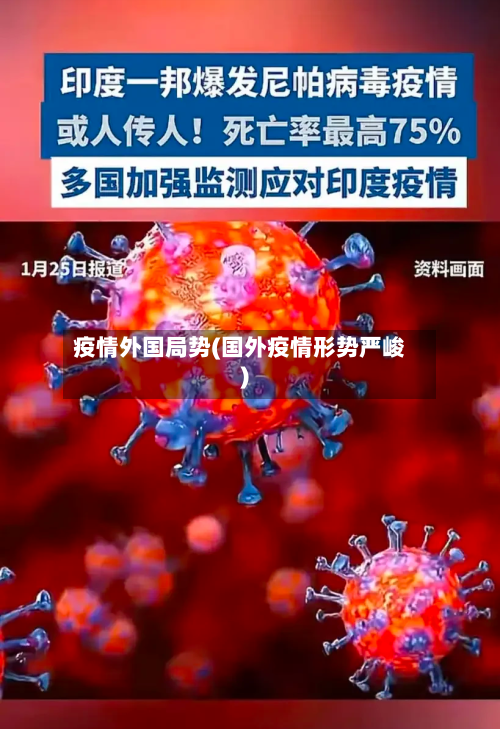 疫情外国局势(国外疫情形势严峻)-第2张图片